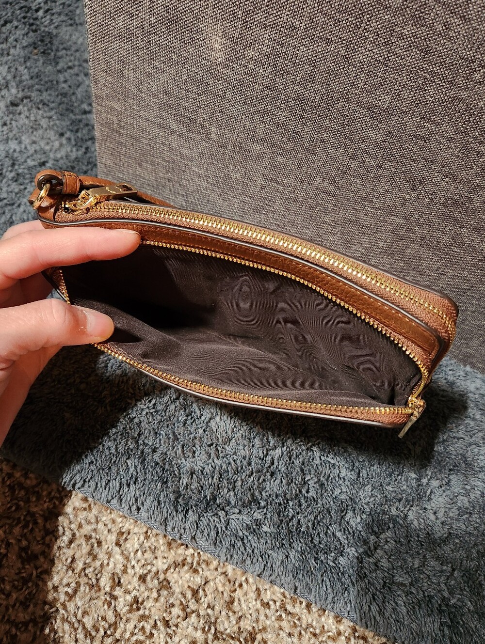 Coach Double Zip Large Wallet - Picture 5 of 10